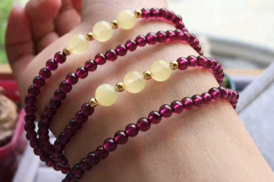 石榴石手链佩戴的功效