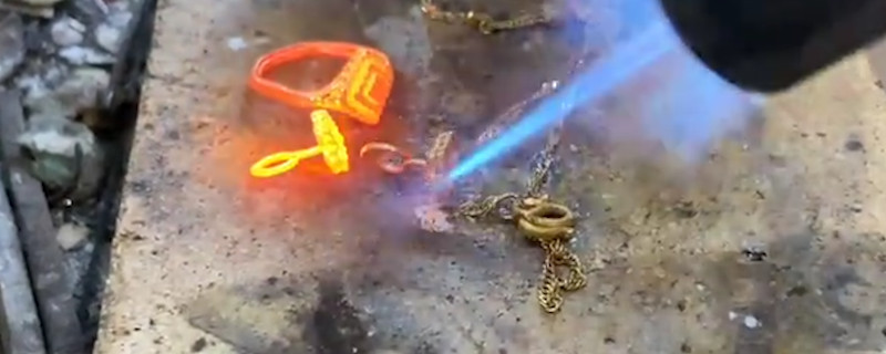 鉴定黄金最快的土方法