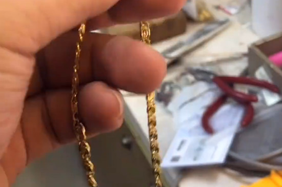 真假黄金的鉴别方法