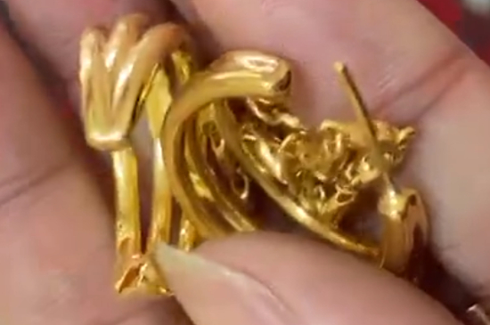 黄金的真假鉴别方法