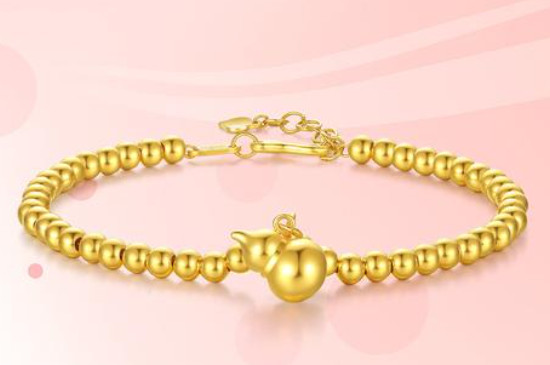 适合老年人的黄金手链,适合粗大简约的黄金手链