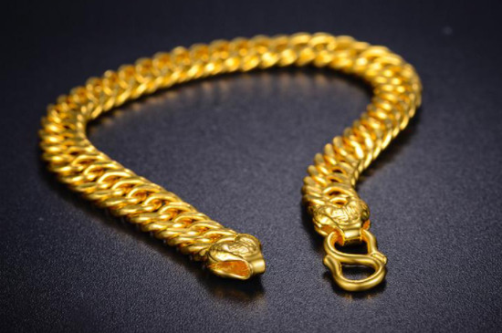 适合老年人的黄金手链,适合粗大简约的黄金手链