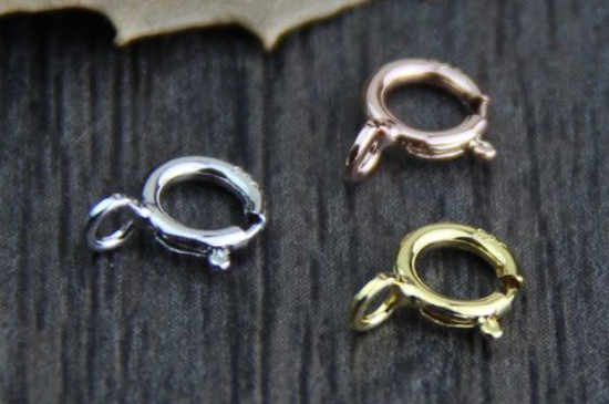 黄金弹簧扣是不是足金