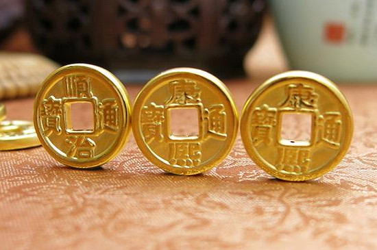 嘉庆通宝黄金平安扣什么寓意